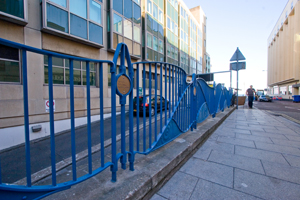 Black Lion Street Railings