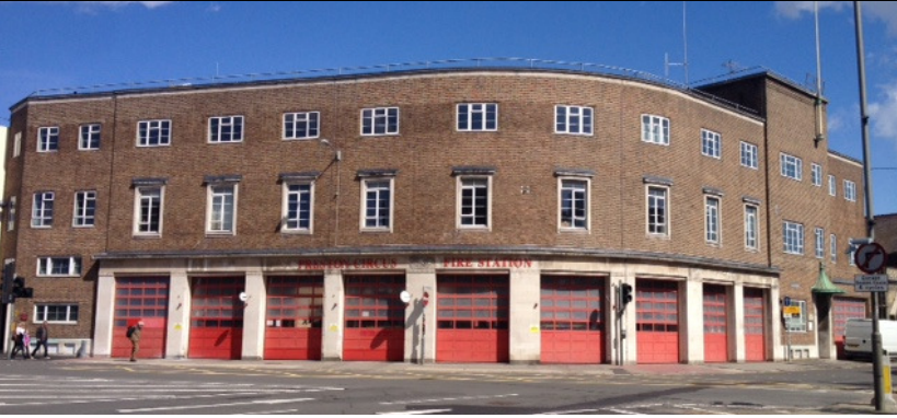 Image of Brighton Fire Station, Preston Circus, Brighton