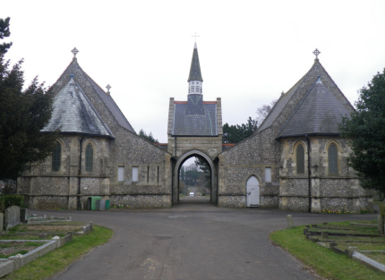 Image of Hove Cemetery Chapels