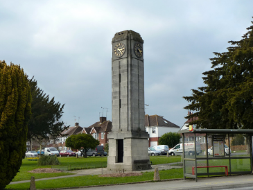 Picture Mackie Avenue, Patcham Clock Tower, Patcham