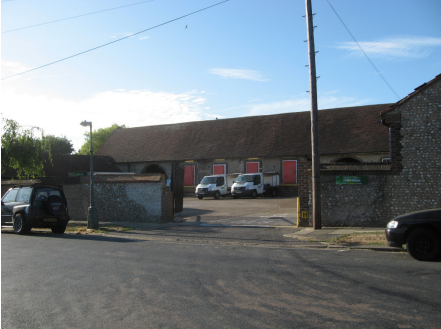 Exterior of The Droveway, 35-39, Preston Farm (Unigate Dairy)