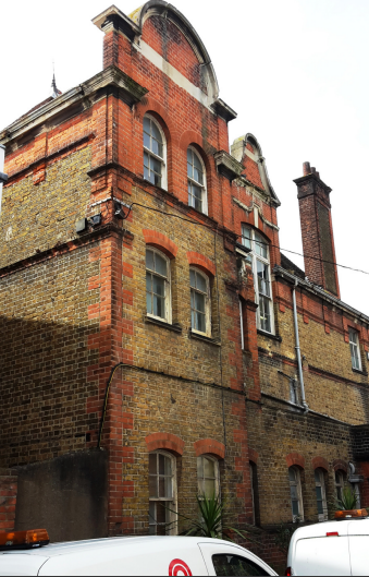 Exterior of Trafalgar Court, Gloucester Building, Brighton