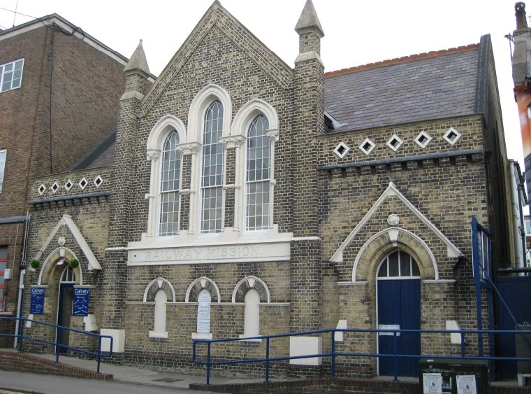 Exterior of Viaduct Road, Calvary Evangelical Church, Brighton