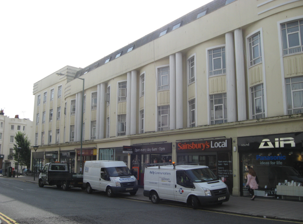 Exterior of Western Road, 50 to 59, Hove