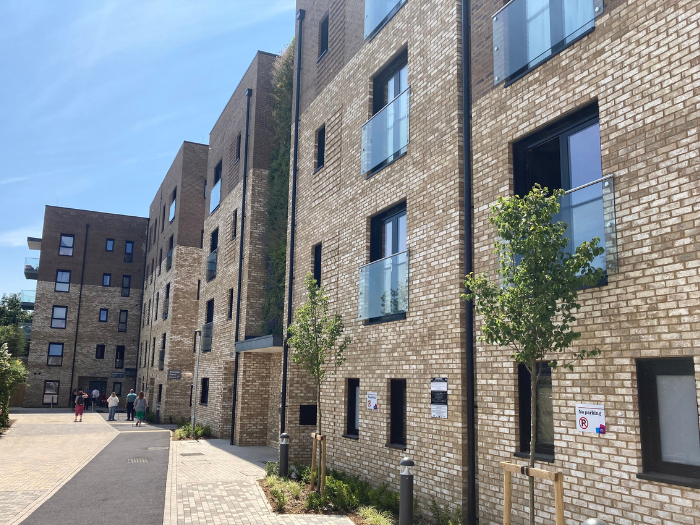 Photograph of new council homes in Victoria Road, Portslade, the latest developed through the council's New Homes for Neighbourhoods programme