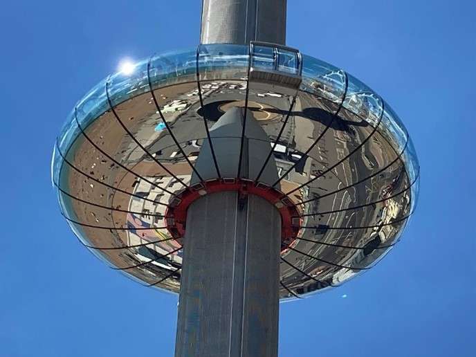 A photo of Brighton i360