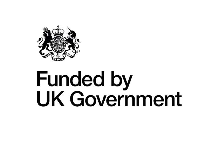 Funded by UK Government logo