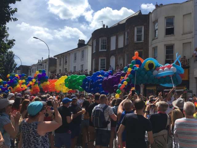 Brighton & Hove Pride parade