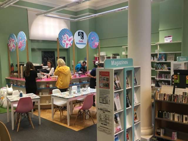 Ground floor view in Hove Library