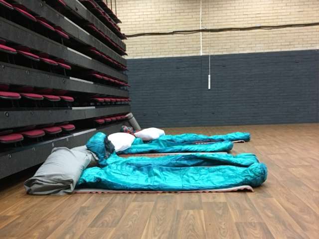 Wagner Hall severe weather shelter
