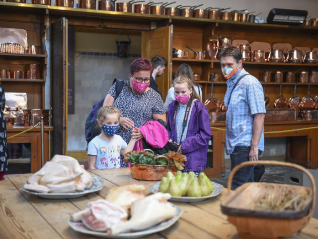 Royal Pavilion kitchen