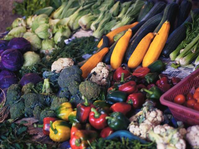 Assortment of vegetables. Photo credit Alexandr Podvalny.