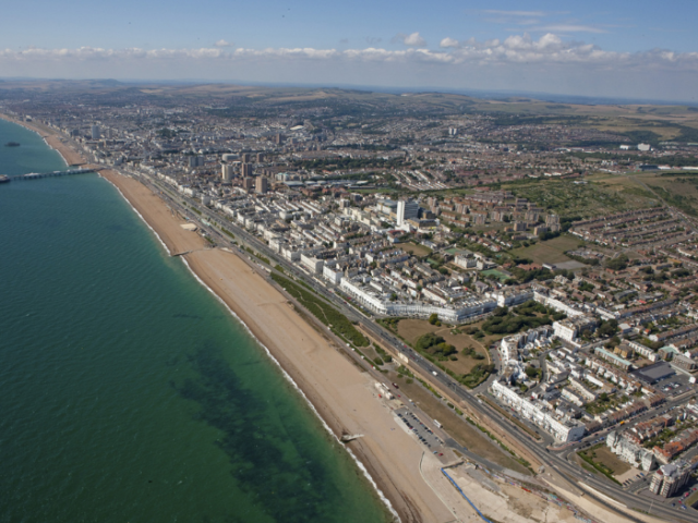 Picture of Brighton and Hove from above