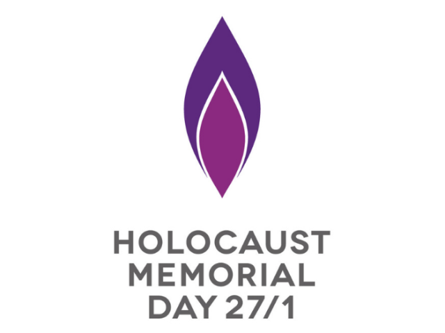 Holocaust Memorial Day 27 January logo