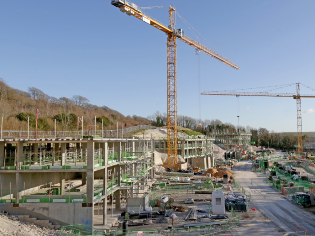 Picture of construction site at Coldean