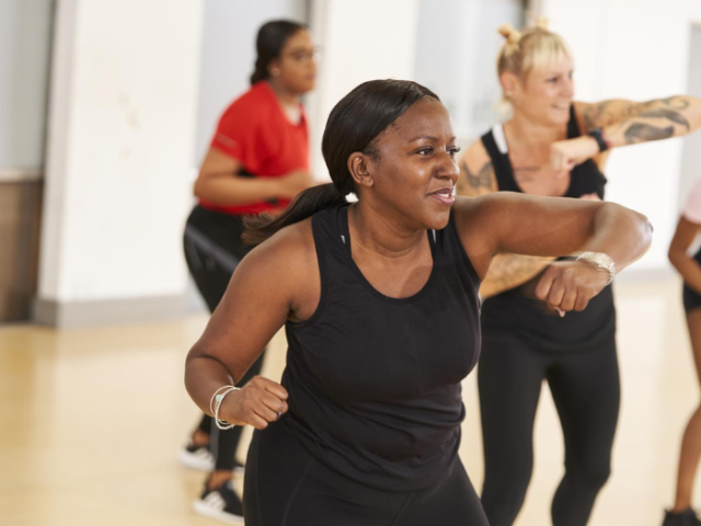 Picture of women in a fitness class