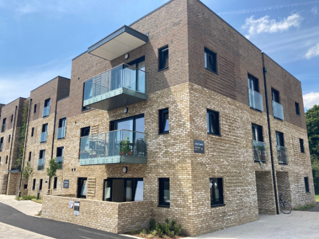 Photo of newly developed council homes in Victoria Road, Portslade