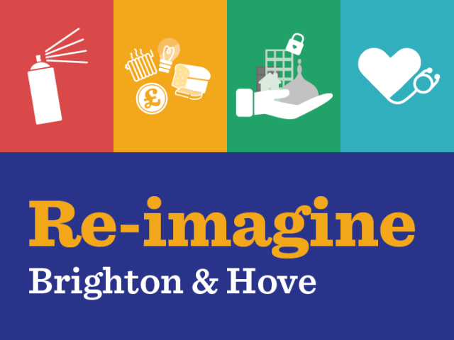 'Re-imagine Brighton & Hove' project graphic