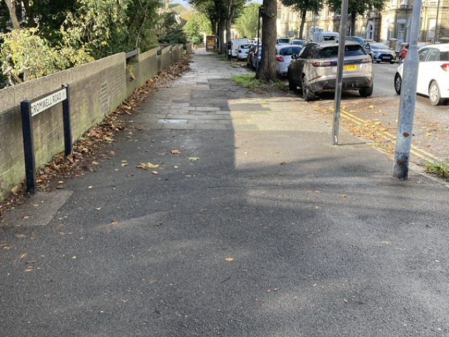 Photo of a clean street in Brighton & Hove.