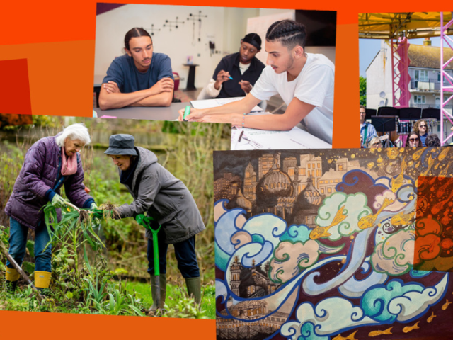 Selection of images from the Shared Prosperity Fund prospectus