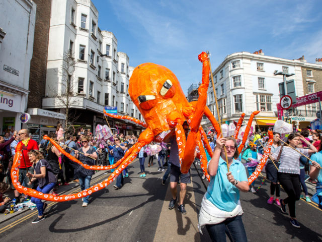 Picture of the Children's Parade by Vic Frankowski