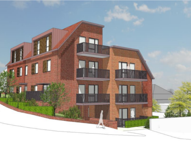 An image of new council homes planned for Carden Hill