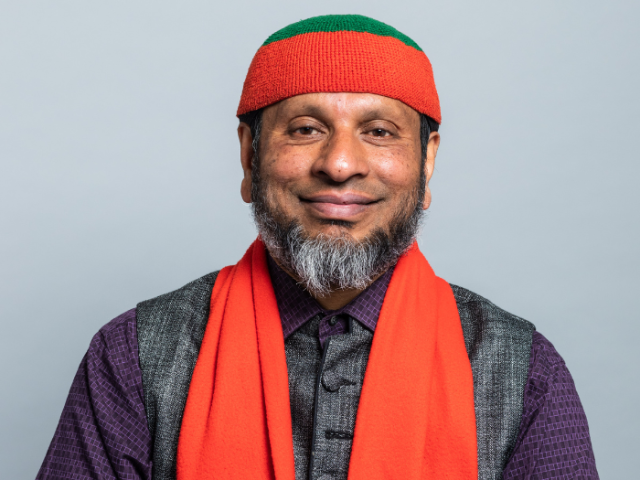 Councillor Mohammed Asaduzzaman, the council's small business advisor