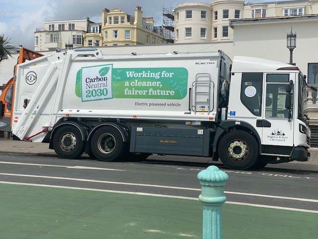 Cityclean electric refuse collection vehicle